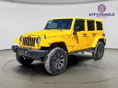2015 Jeep Wrangler Unlimited Sahara 4dr 4x4 Manual
