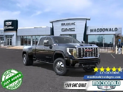 2026 GMC Sierra 3500HD Denali - Leather Seats - $894 B/W