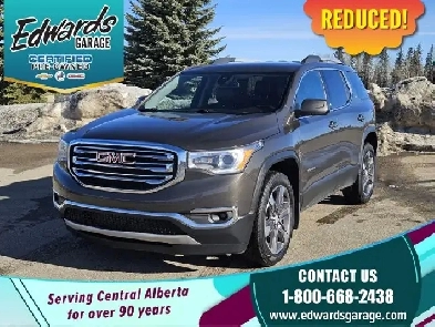 2019 GMC Acadia SLT 7 Pass Htd Lthr Driver Alert