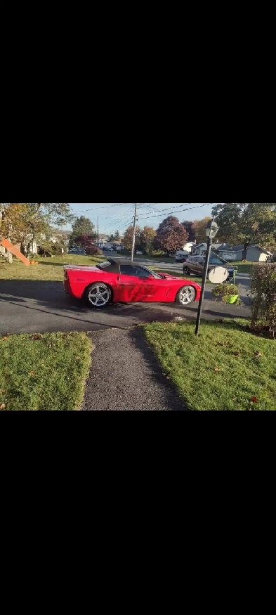 2005 c6 Corvette convertible