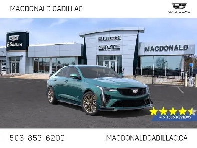 2026 Cadillac CT4-V Blackwing - Sunroof - $722 B/W