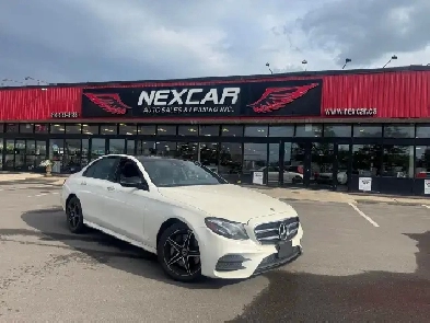 2020 Mercedes-Benz E-Class E 350 AMG PKG 4MATIC LEATHER PAN/ROOF