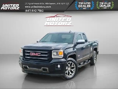 2015 GMC Sierra 1500 SLE DOUBLE CAB~SAFETY CERTIFIED~ NO ACCIDEN
