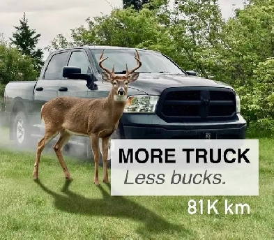 81km •Best deal  •2018 RAM 1500 •Crew