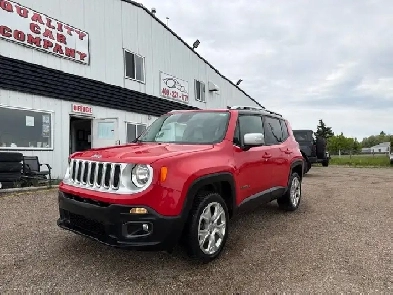 2015 Jeep Renegade Limited 4WD- WARRANTY INC, REMOTE START, LEAT