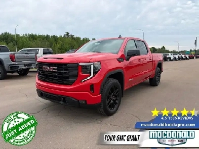 2026 GMC Sierra 1500 Elevation - $574 B/W