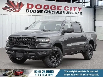 2026 Ram 1500 Rebel | Leather Bucket Seats | Heads Up Display