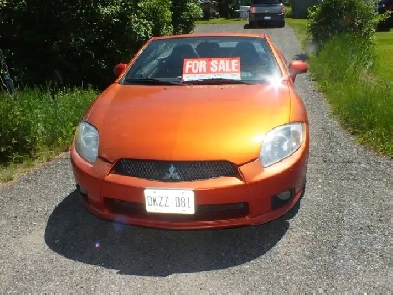 CERTIFIED 2009 Mitsubishi Eclipse Convertible, $6500.00