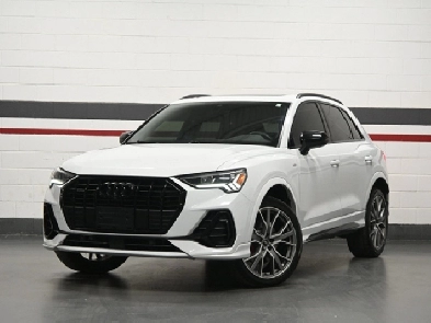 2023 Audi Q3 Technik S-Line Sport Black Optics 360CAM SONOS Ambi