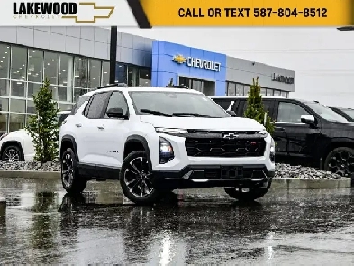 2026 Chevrolet Equinox 2RS AWD 1.5T | Panoramic Sunroof