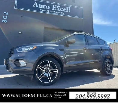 2019 FORD ESCAPE SEL - LEATHER STS - BACK-UP CAM - PWR LIFTGATE