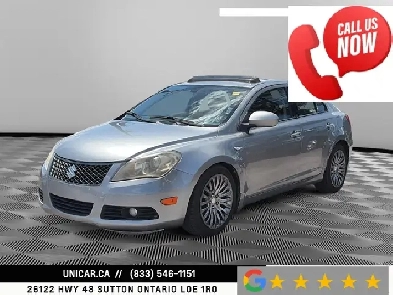 2011 Suzuki Kizashi AWD SX No Accidents AWD Sunroof Leather Seat