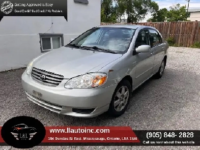 2004 Toyota Corolla 4dr Sdn CE Manual