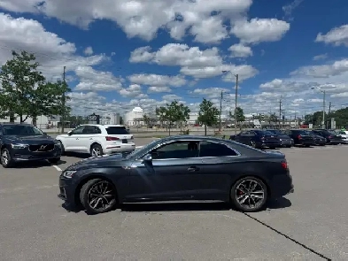 2018 Audi S5 TECHNIK AWD LEATHER PAN/ROOF NAV B/SPOT COOLED SEA