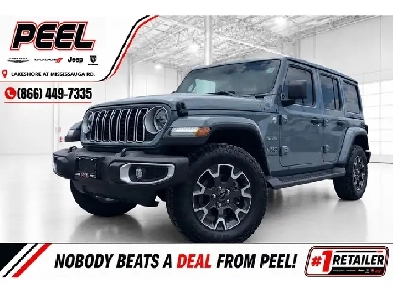 2024 Jeep Wrangler Sahara V6 |Skytop |McKinley Leather |Alpine |