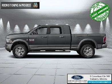 2016 Ram 3500 Laramie Longhorn DUALLY - 6.7L DIESEL ENGINE - LIF