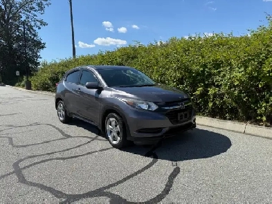 2017 Honda HR-V LX 2WD 5Spd MANUAL A/C ALLOYS LOCAL BC ACCIDENT