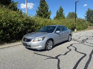 2008 HONDA ACCORD EX-L AUTOMATIC A/C LEATHER MOONROOF LOCAL BC