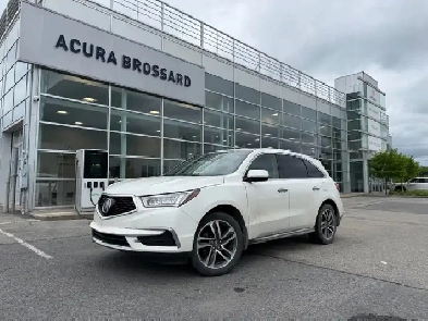 2018 Acura MDX Navi Cuir noir Toit ouvrant Volant chauffant Hitc