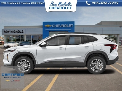 2025 Chevrolet Trax 2RS - One owner - Local - Ex-lease