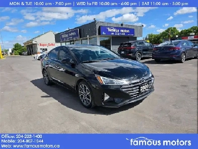 2020 Hyundai Elantra Luxury IVT