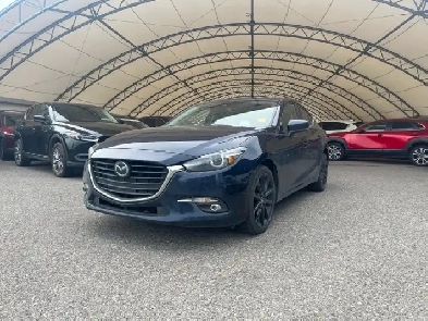 2018 Mazda Mazda3 GT Manual W / APPLE CARPLAY / ANDROID AUTO