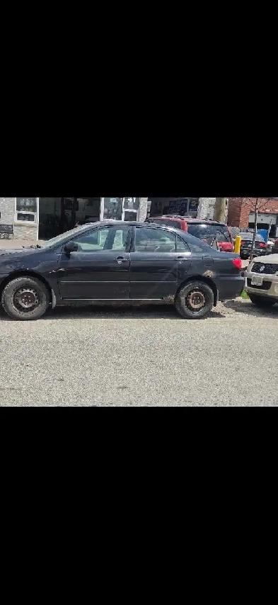 2005 toyota corolla