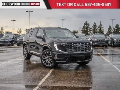 2026 GMC Acadia Denali Ultimate | Panoramic Sunroof | Enhanced