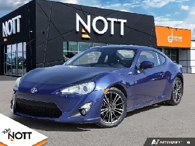 2016 SCION FR-S - Local MB vehicle | Low KM’s | 6-Speed Manual!