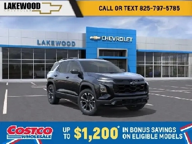 2026 Chevrolet Equinox AWD RS