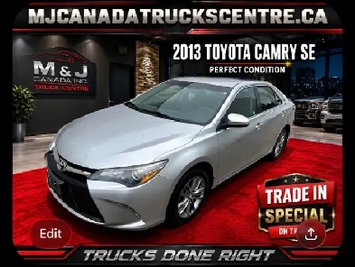2017 Toyota Camry SE - Trade In Special