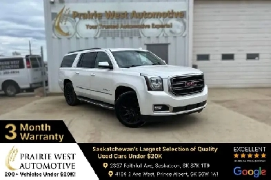 2016 GMC Yukon XL 4WD SLT 7 Passenger | Command Start | Heated S