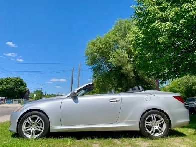 2010 Lexus IS 250C convertible HARD TOP LOADED