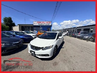 2014 Honda Civic EX 197KM CERTIFIED-WARRANTY