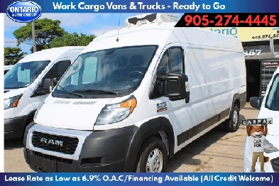 2020 Ram PROMASTER 3500 Reefer van High Roof 159' Extended Long