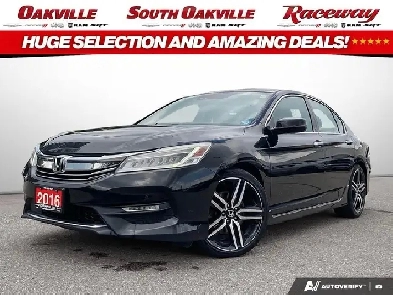 2016 Honda Accord TOURING | GPS NAVI | HEATED LEATHER | SUNROOF