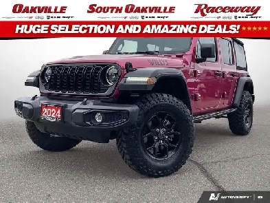 2024 Jeep Wrangler 4DR WILLYS | TUSCADERO PINK | NOT A RENTAL |
