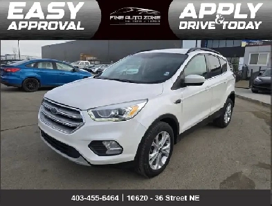 2017 Ford Escape SE 4wd :LeatherBackup Cam One owner