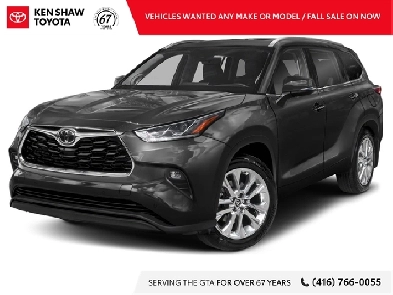 2022 Toyota Highlander Limited PLATIMUM PACKAGE / NAVIGATION...