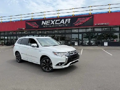 2018 Mitsubishi Outlander PHEV SE S-AWC HYBRID AWD LEATHER SUNRO