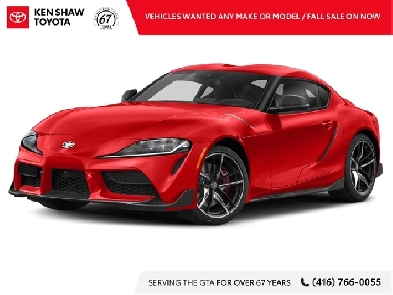 2021 Toyota GR Supra 3.0 LOW KM TOYOTA CERTIFIED