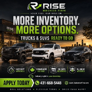 EVERYONE IS APPROVED AT RISE BROKER FIRM FOR AUTO FINANCING