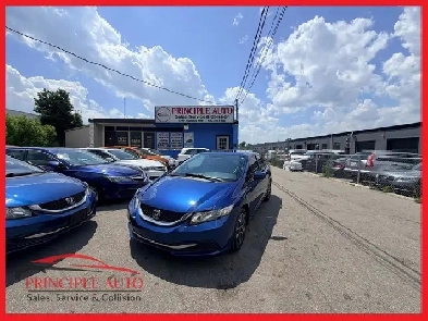 2015 Honda Civic LX w/ EX 173KM CERTIFIED-WARRANTY