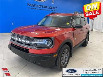 2023 Ford Bronco Sport Big Bend HEATED CLOTH SEATS - TOW PKG. -