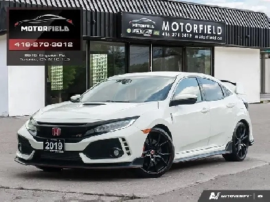2019 Honda Civic Type R Manual White/Red, 306HP, Loaded