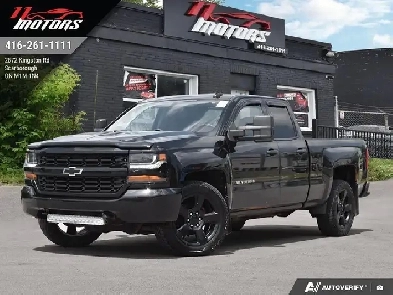 2016 Chevrolet Silverado 1500 4x4 Double Cab 143.5' | LOW KMS |
