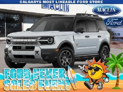 2026 Ford Bronco Sport BADLANDS | TECH PACKAGE | POWER MOONROOF