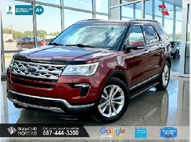 2018 Ford Explorer Limited 4WD - No Accidents - Fully Loaded