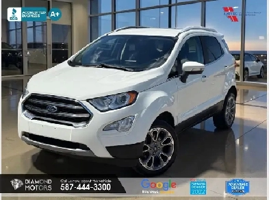 2020 Ford EcoSport Titanium - Brand New Tires - No Accidents