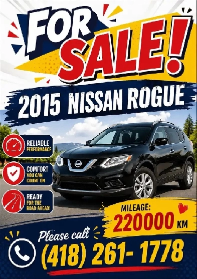 2015 Nissan Rogue SV 2WD